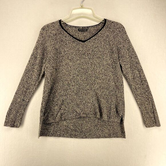 Eileen Fisher Organic Linen & Wool V-neck Sweater Ladies Size S - Picture 1 of 9